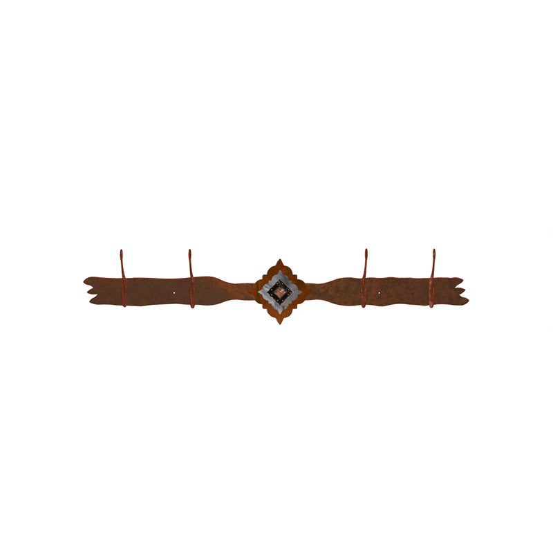 Diamond Copper Pico Concho Six Hook