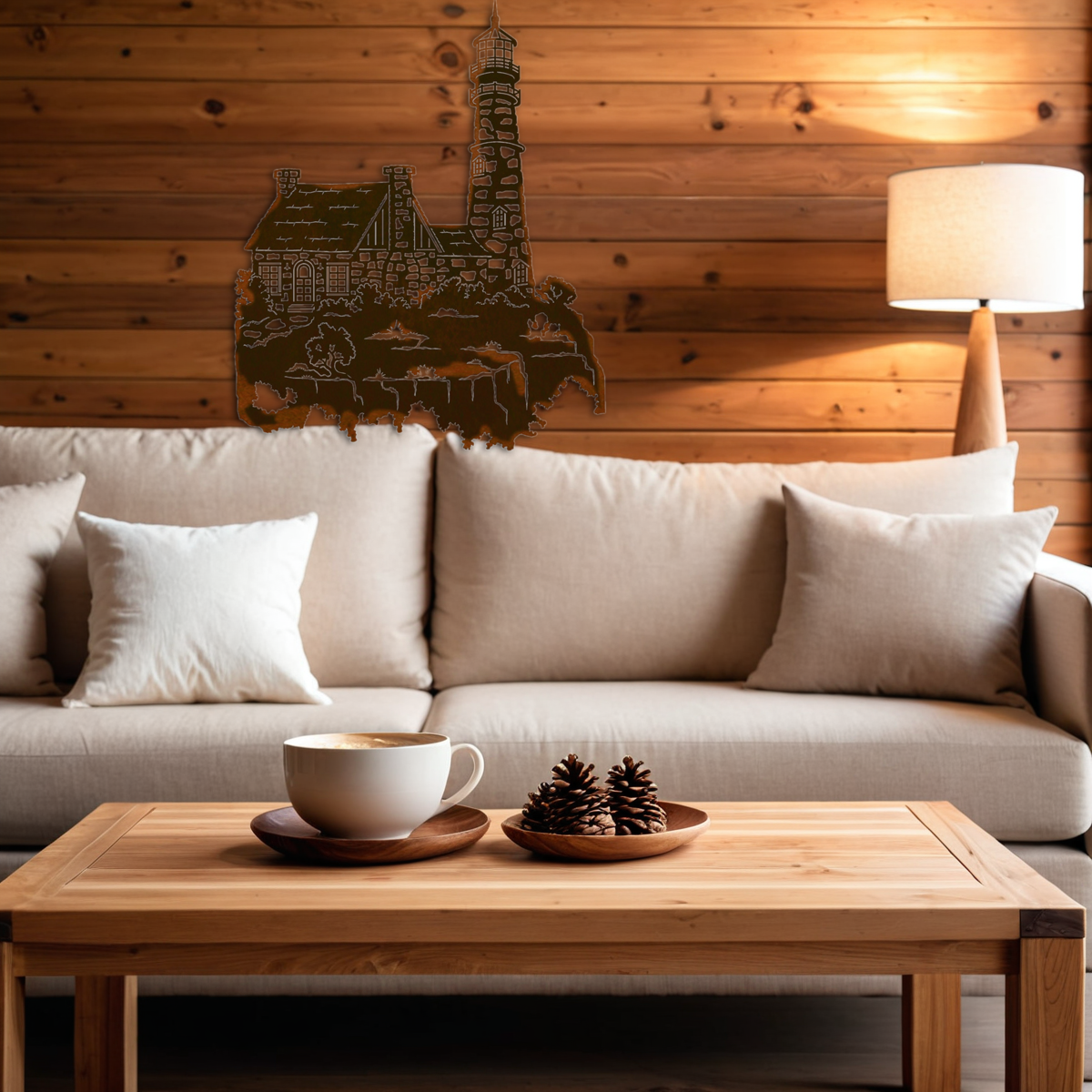 Lighthouse Wall Art - 30"