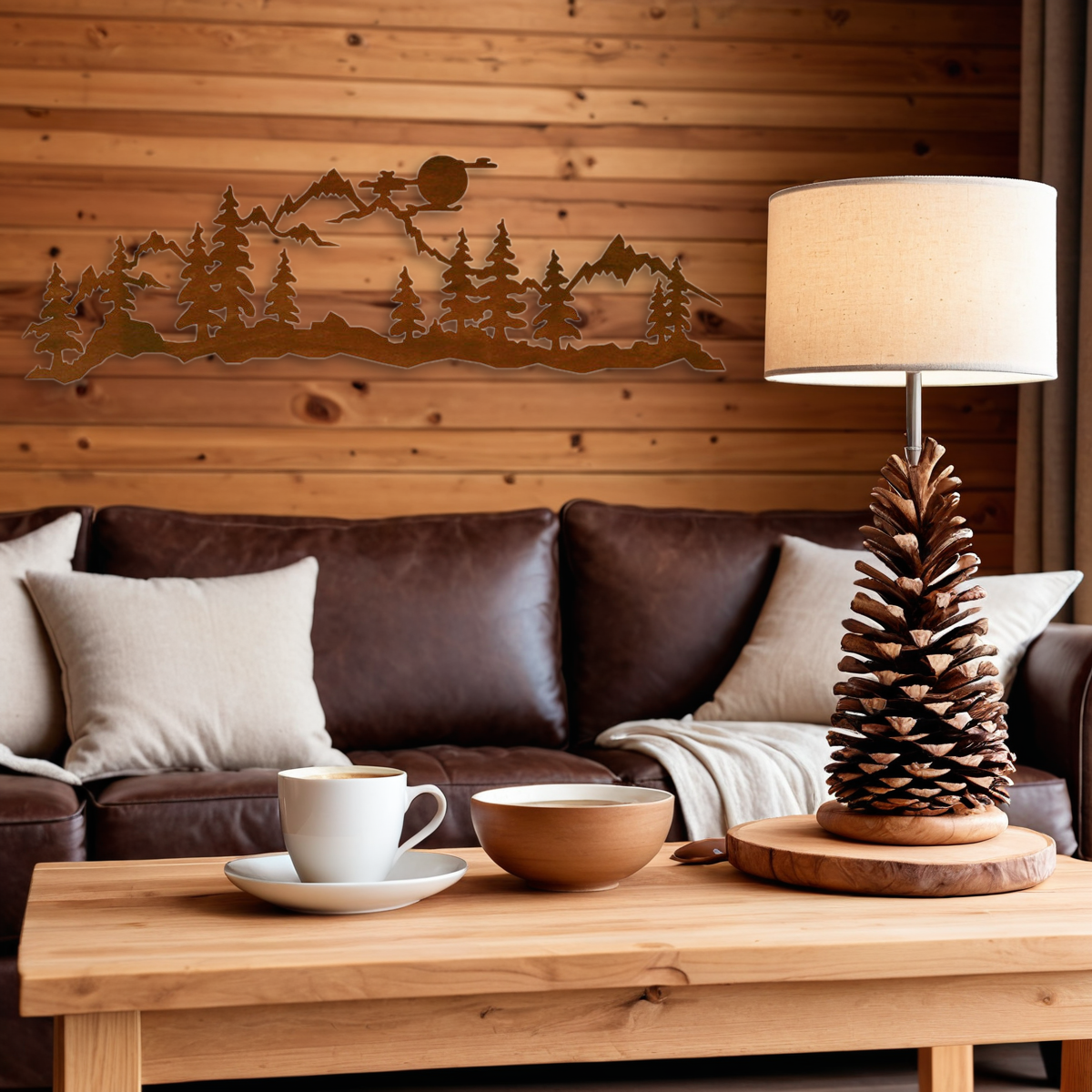 Midnight Moon Wall Art - 57"