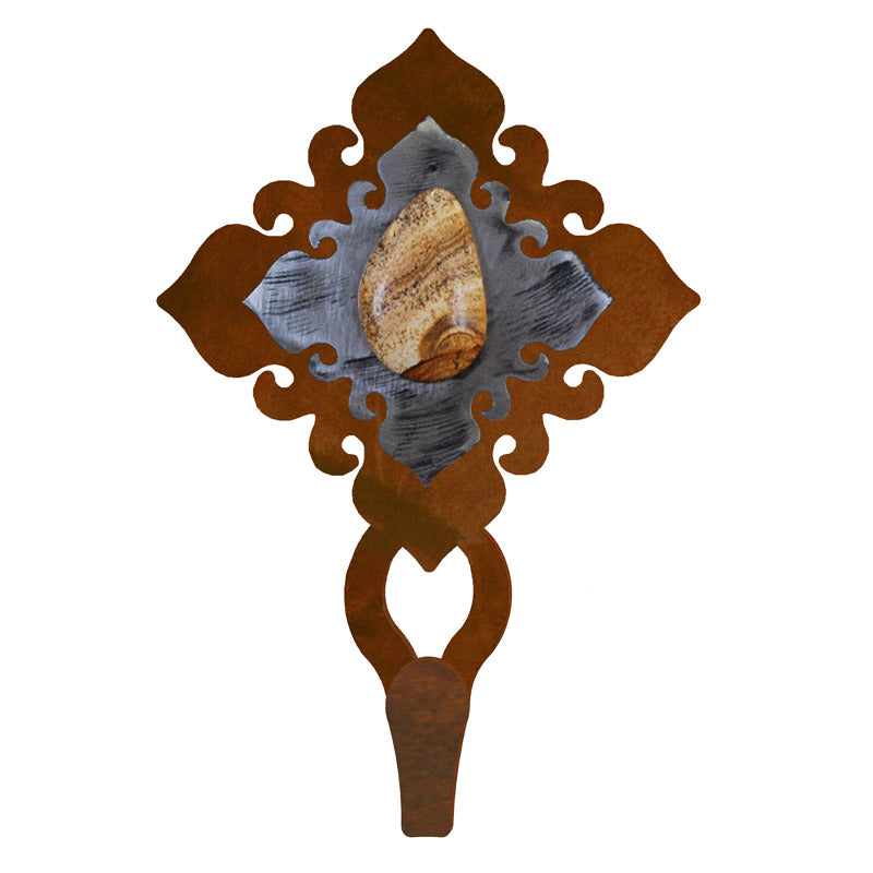 Picture Jasper Stone Large Single Coat Hook