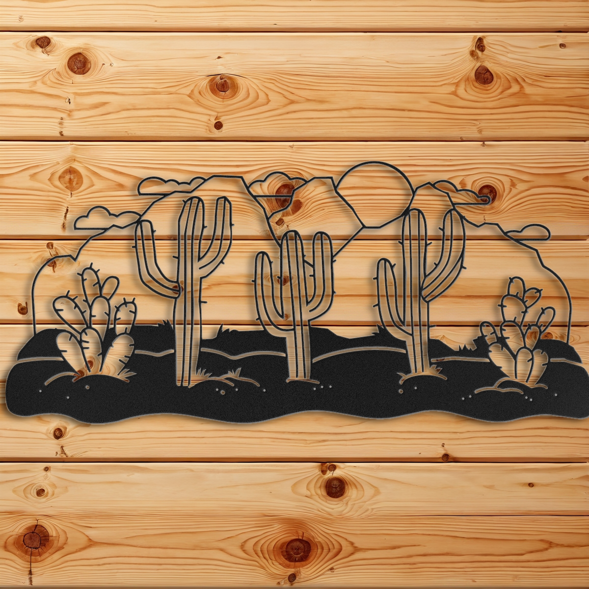 Warm Desert Scene Wall Art