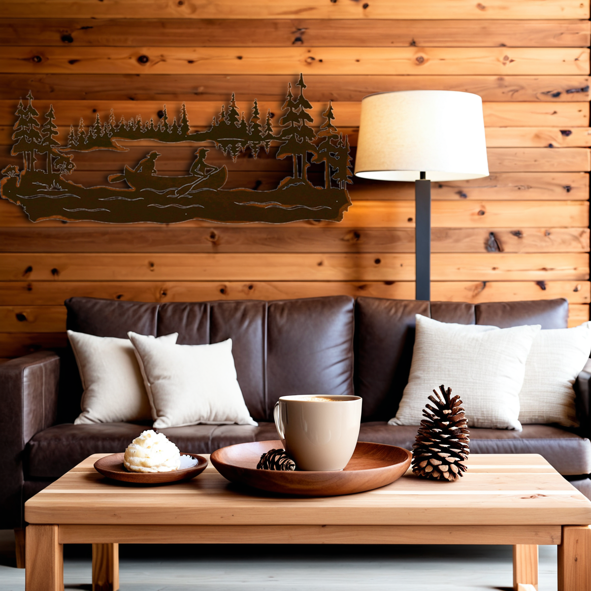 Canoer Wall Art - 57"