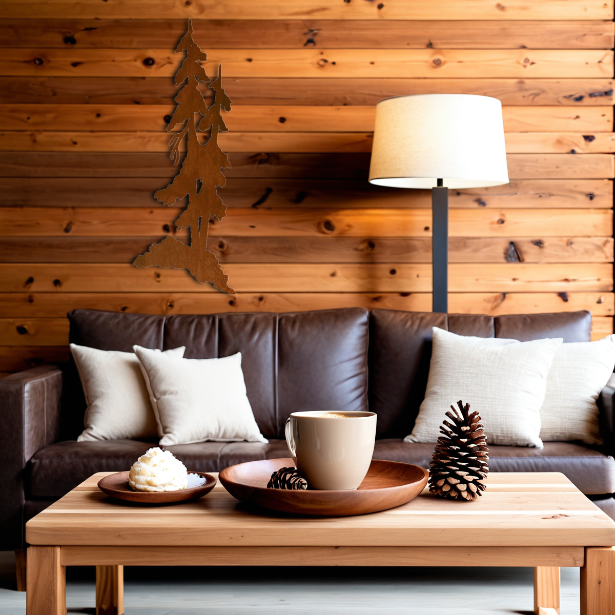 Pine Tree One Wall Art - 42"