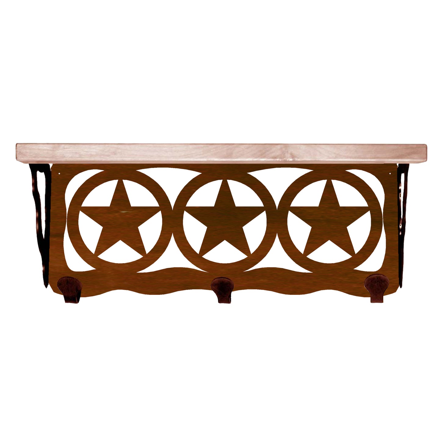 Texas Star 20" Coat Hook Shelf
