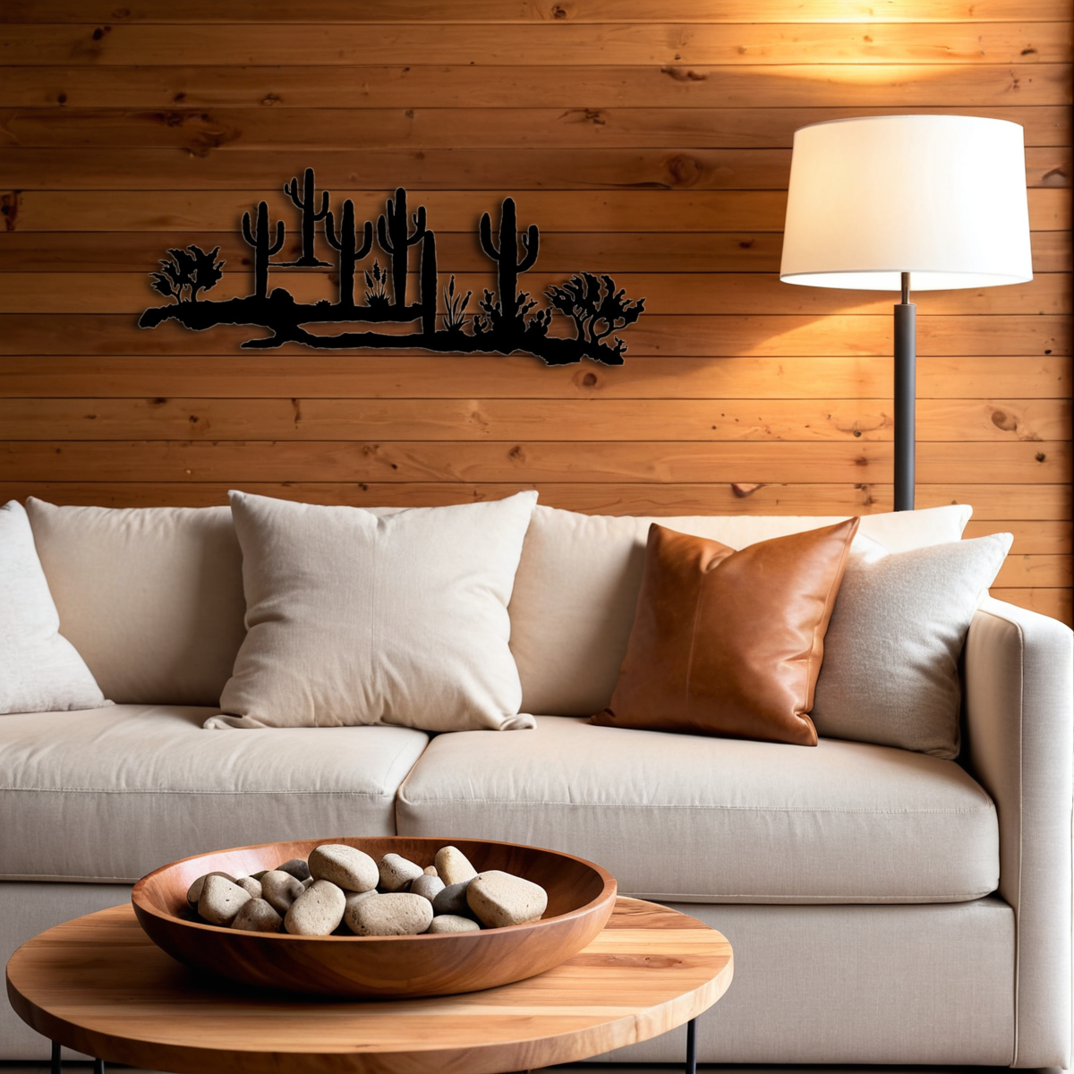 Desert Scene Wall Art - 42"