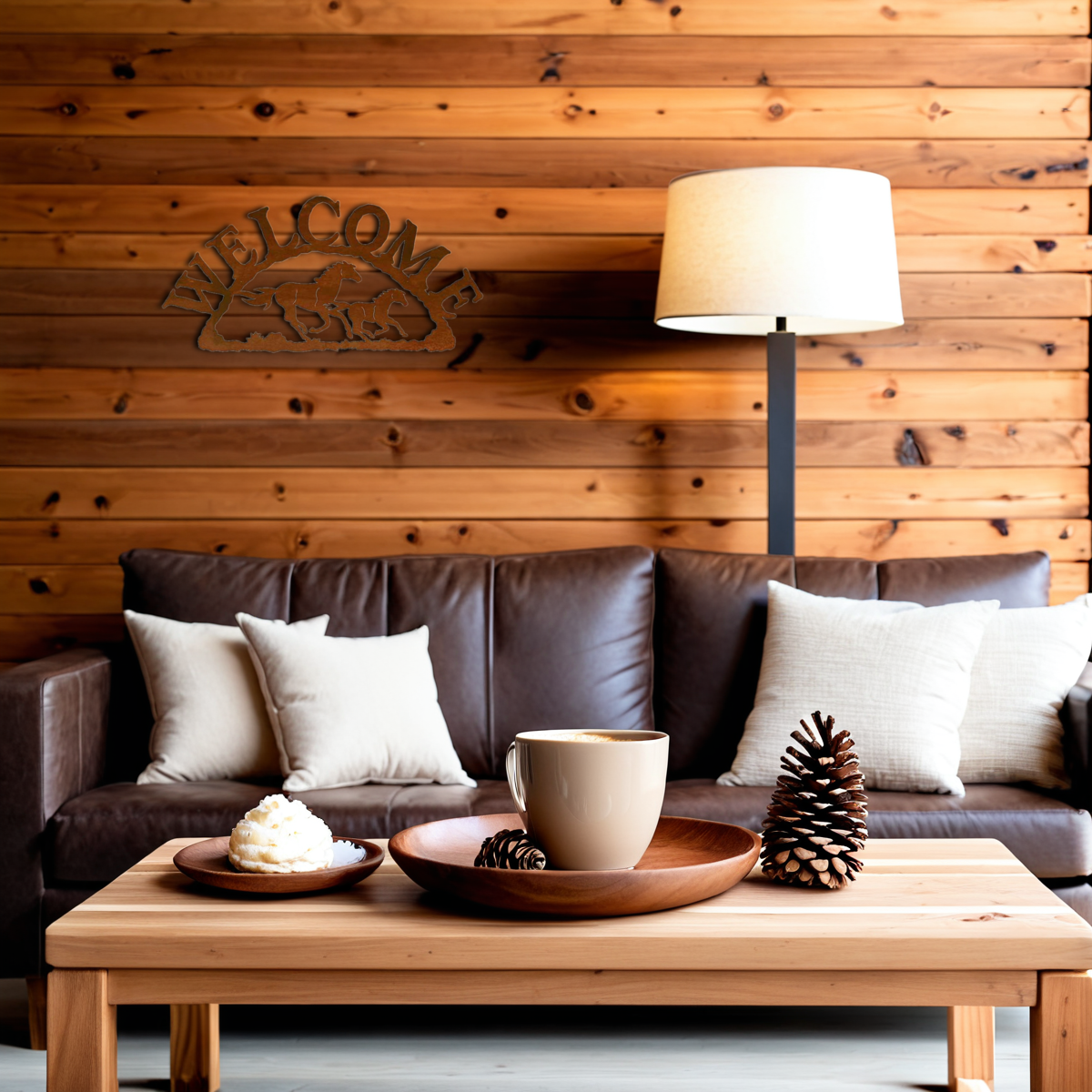 Wild Horse Address Sign