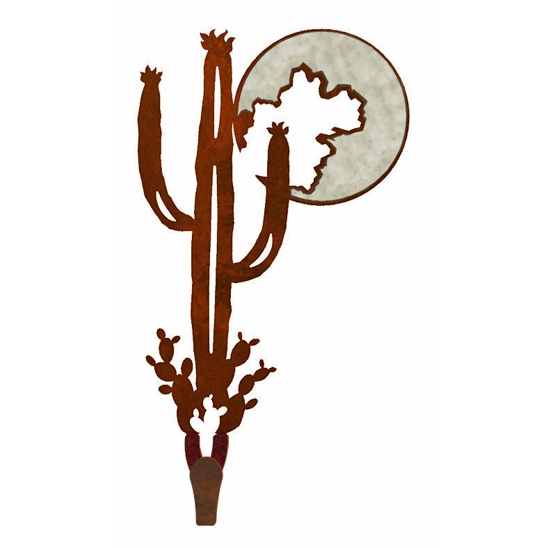 Desert Moon Large Single Coat Hook Burnished