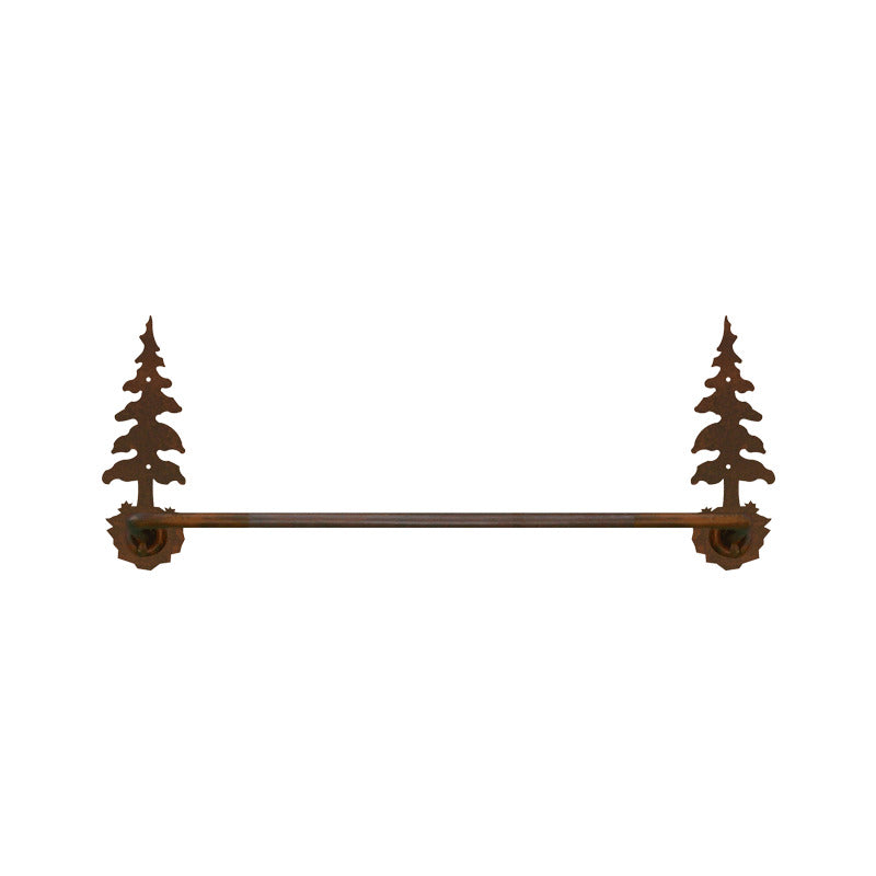 Pine Tree Hand Towel Bar