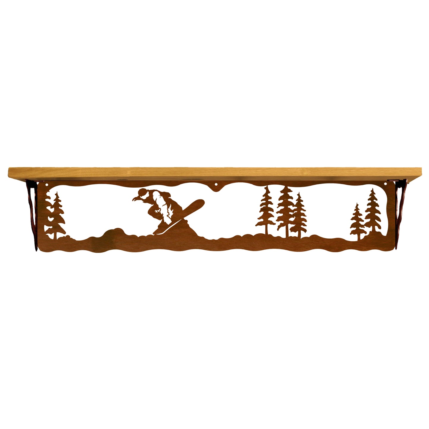 Snowboarder 34" Shelf