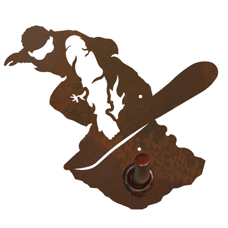 Snowboarder Robe Hook