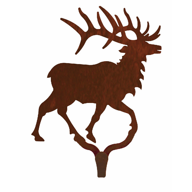 Original Elk Large Single Coat Hook