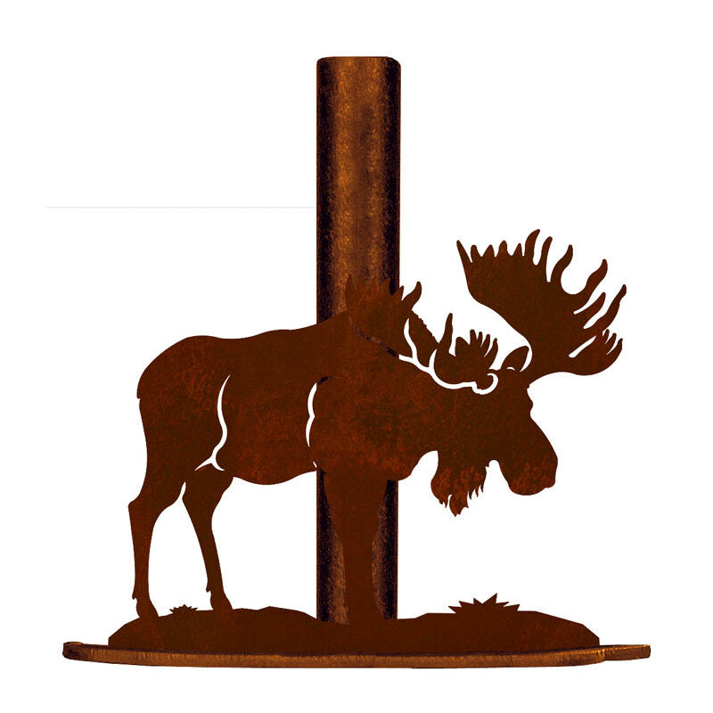 Moose Paper Towel Stand
