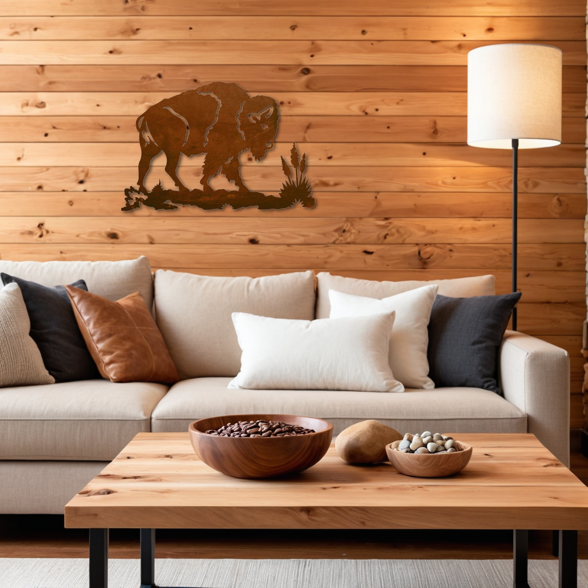 Buffalo Wall Art - 30"