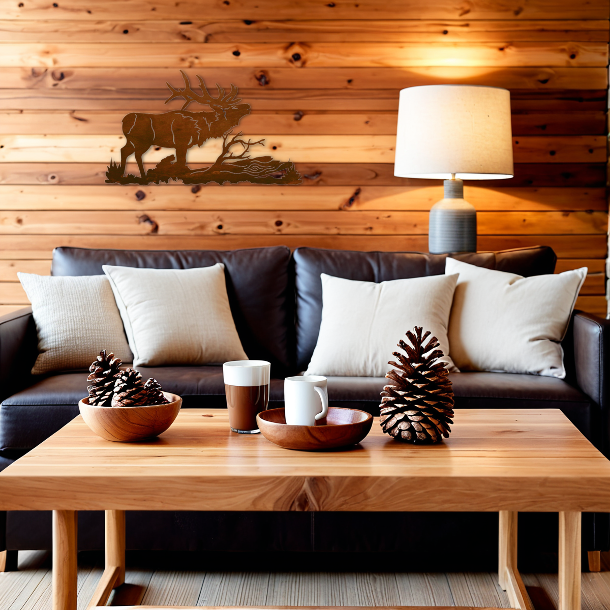 Elk Wall Art - 30"