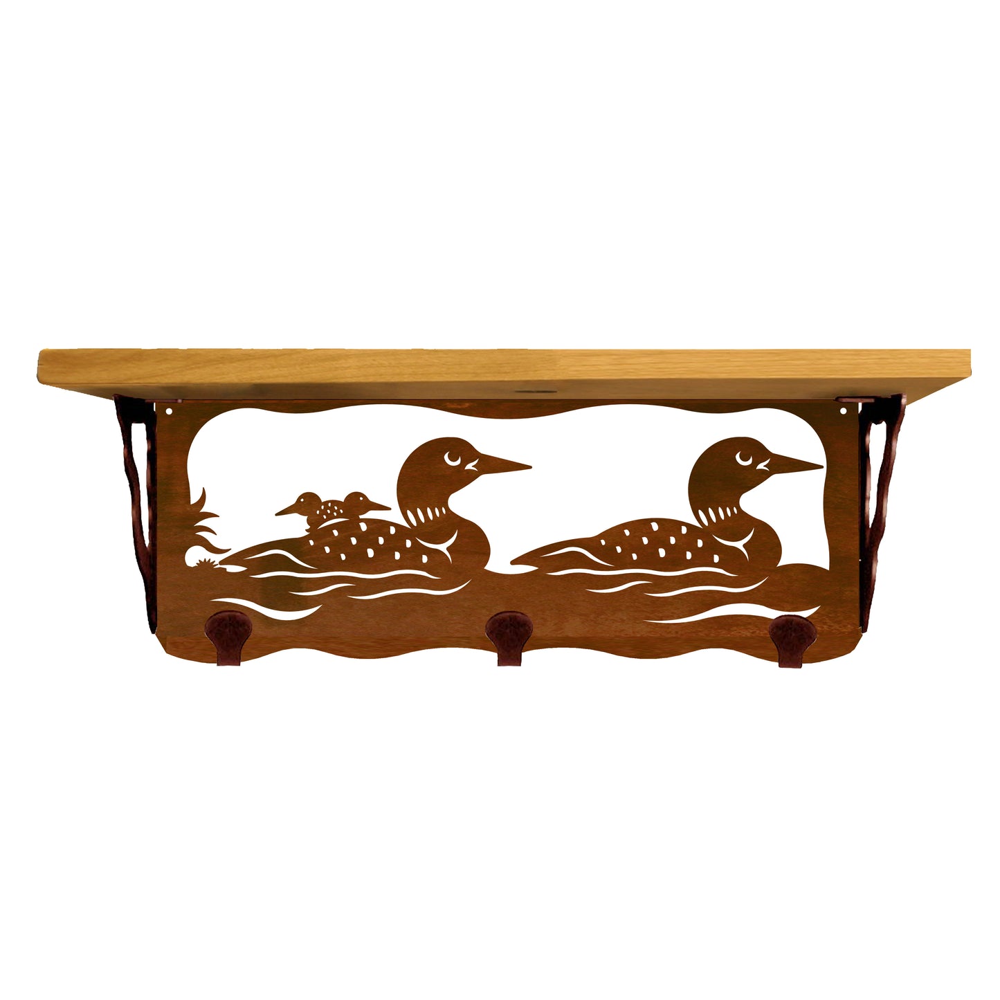 Loon 20" Coat Hook Shelf