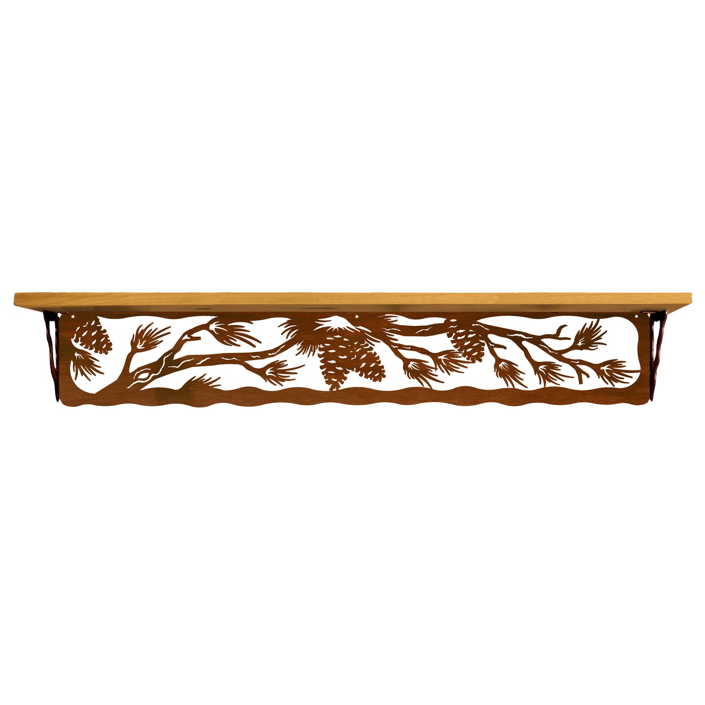 Pine Cone 42" Shelf