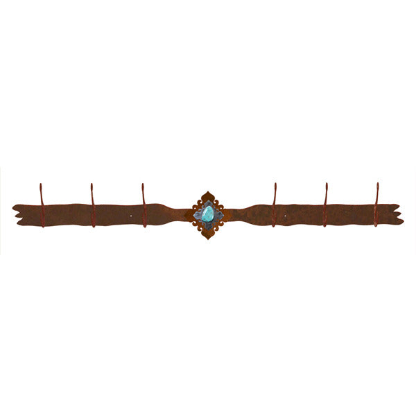 Turquoise Stone Six Hook