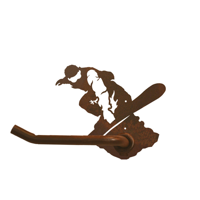 Snowboarder Tissue Holder