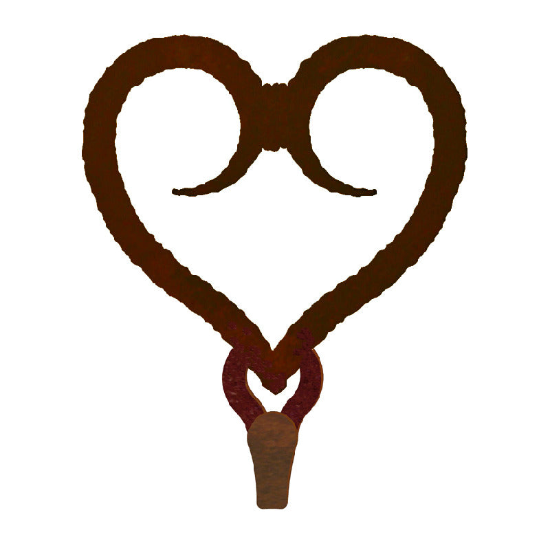 Heart Large Single Coat Hook