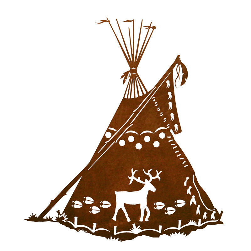 Tepee 30" Wall Art