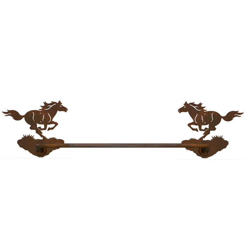 Wild Horse Hand Towel Bar