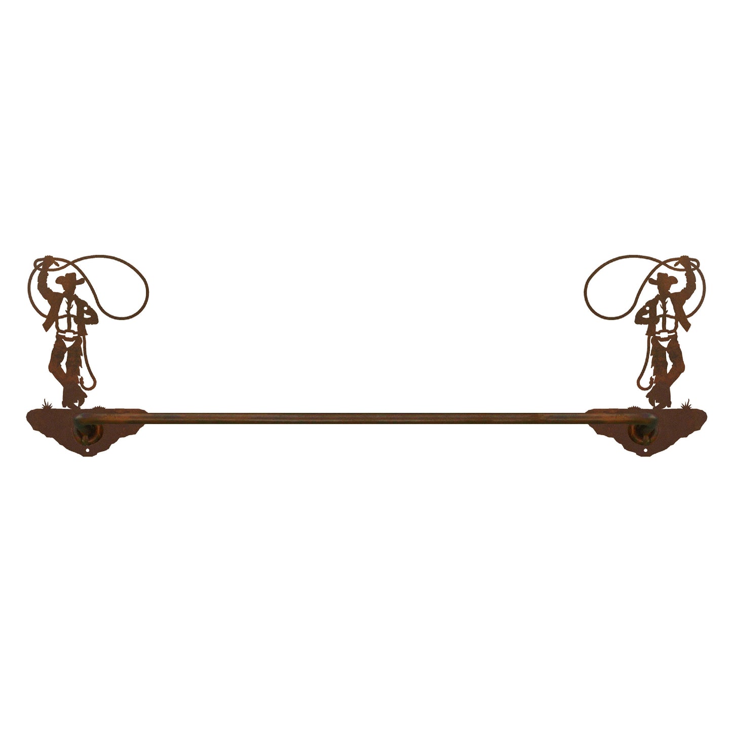 Roping Cowboy Towel Bar