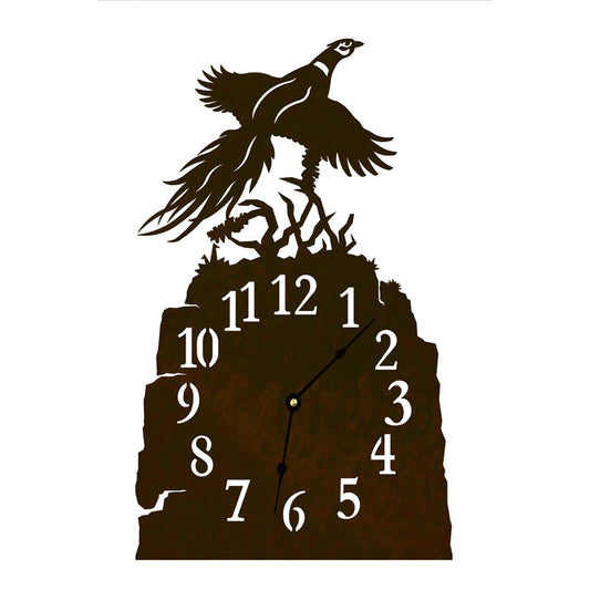 Pheasant Table Clock