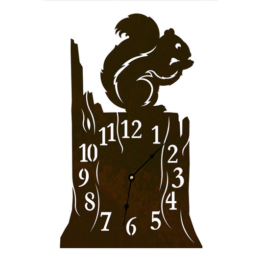 Squirrel Table Clock