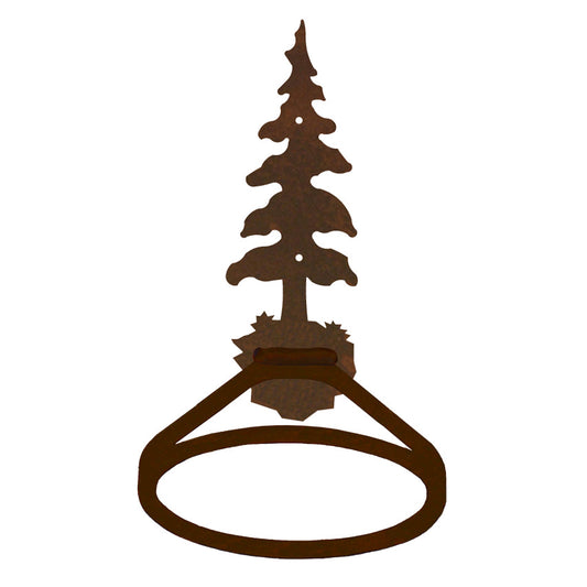 Pine Tree Towel Ring