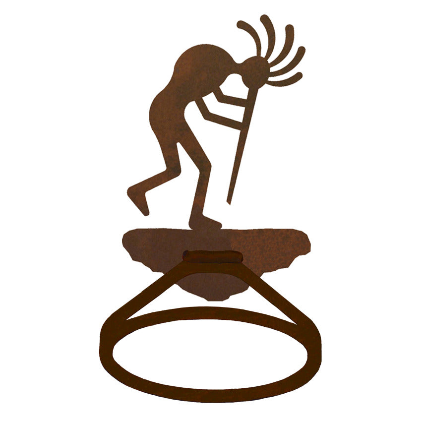 Kokopelli Towel Ring