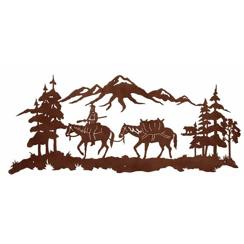 Mountain Man 57" Wall Art