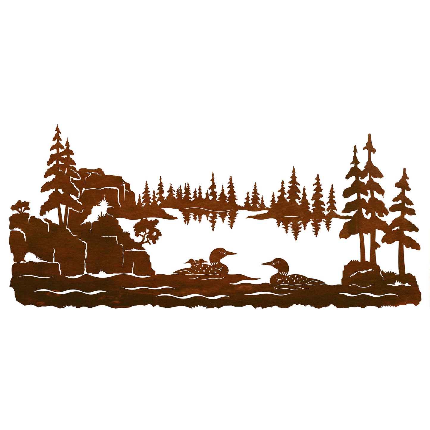 Loon 57" Wall Art