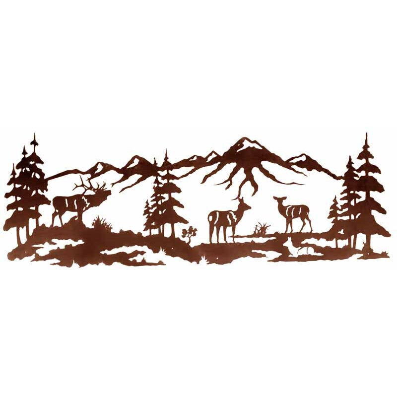 Elk 84" Wall Art