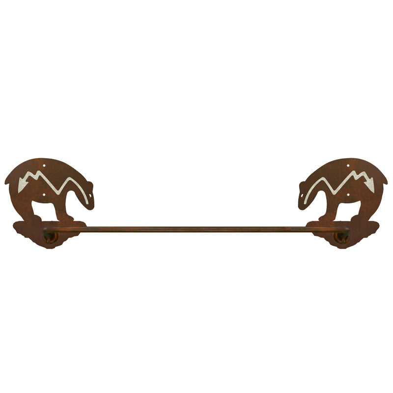 Fetish Bear Towel Bar Burnished