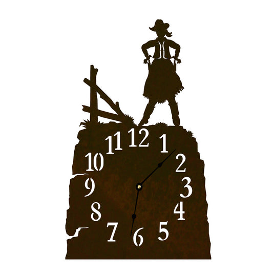 Cowgirl Table Clock