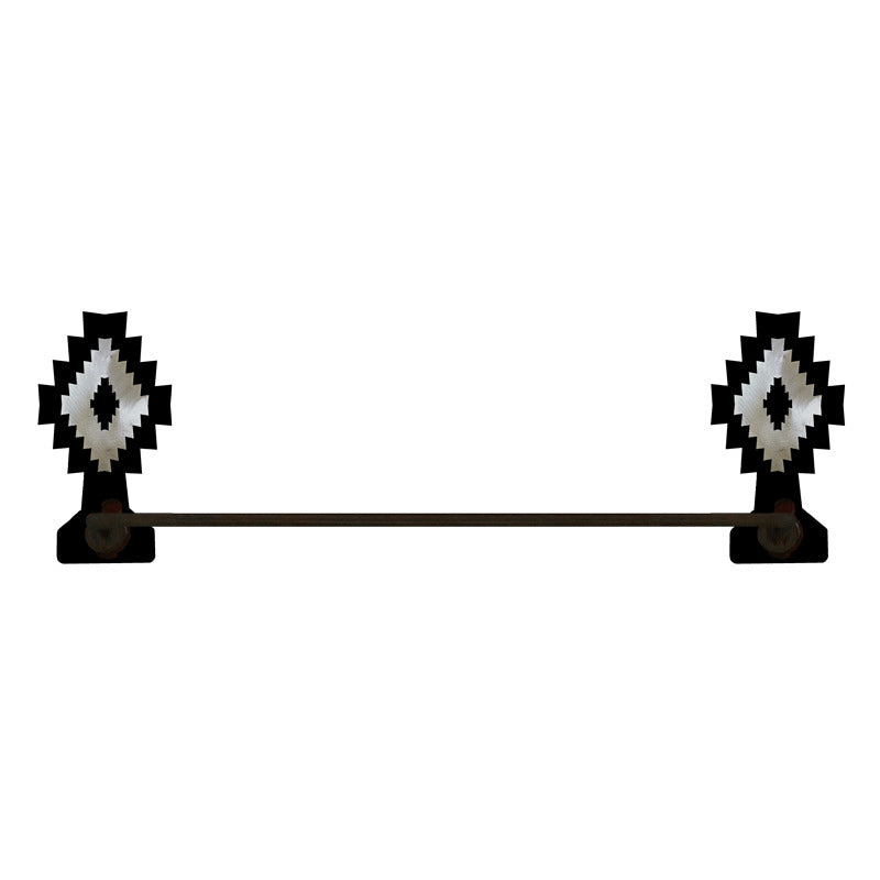 Desert Diamond Towel Bar Burnished