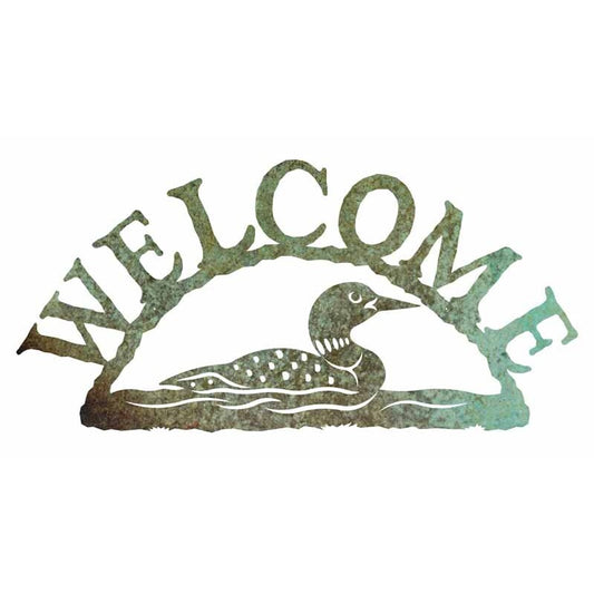 Loon Horizontal Welcome Sign