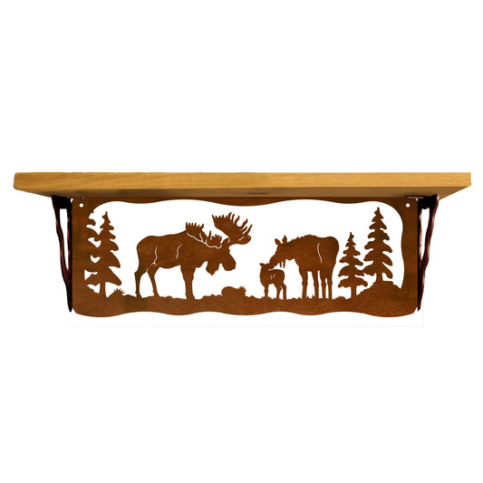 Moose Family 20" Shelf