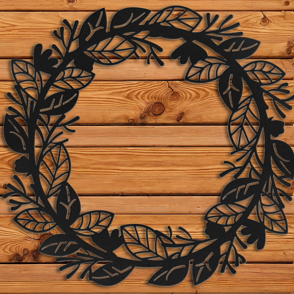 Leaf Wreath Wall Art