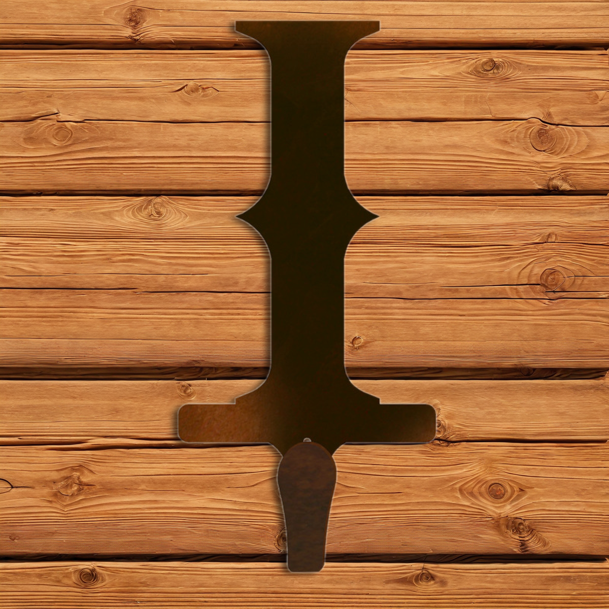 CHL-618 I Western Font Single Coat Hook