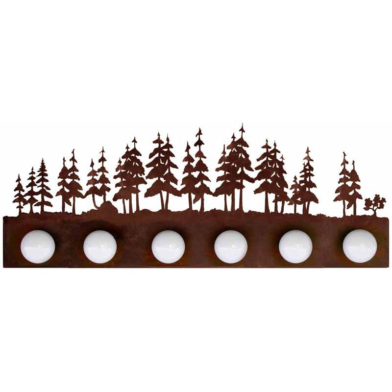 LST-7620 Pine Forest Six Light Vanity