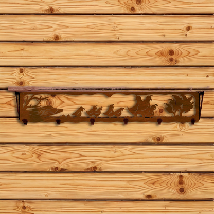 SW-5727 Quail 42" Coat Hook Shelf