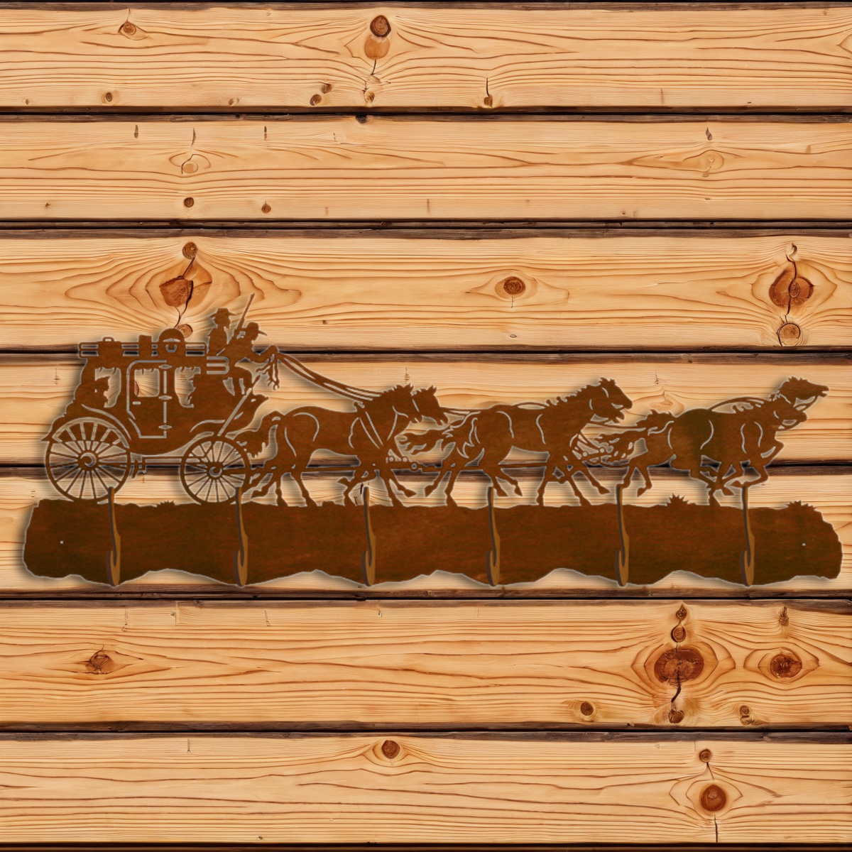 CH-5768 Stage Coach Scenic Six Hook