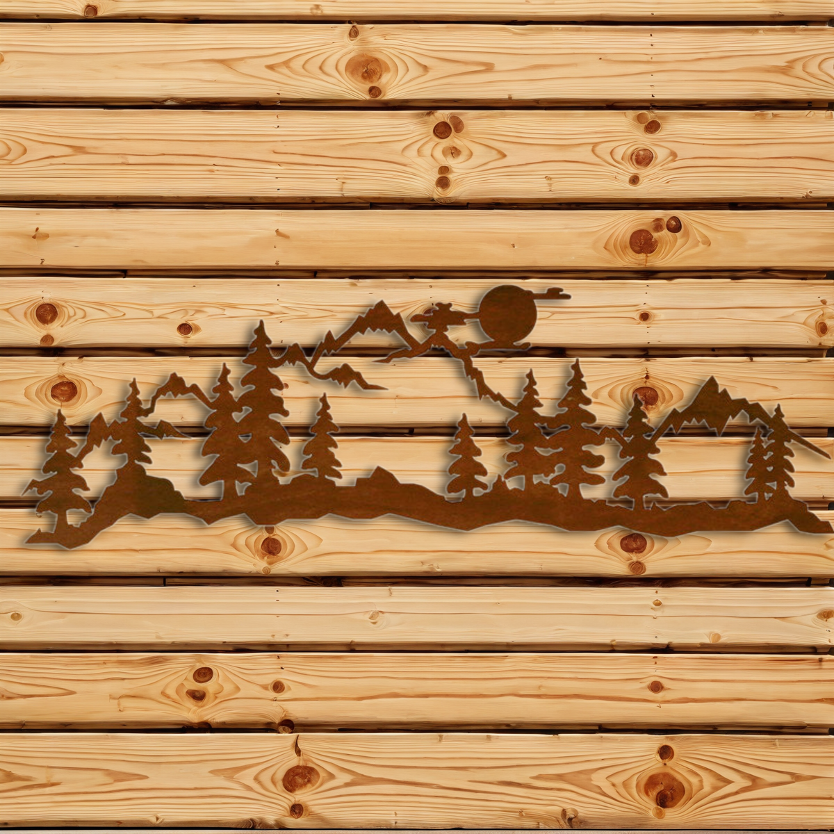 WA-6010 Midnight Moon Wall Art - 57"