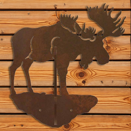 CH-5248 Moose Double Coat Hook
