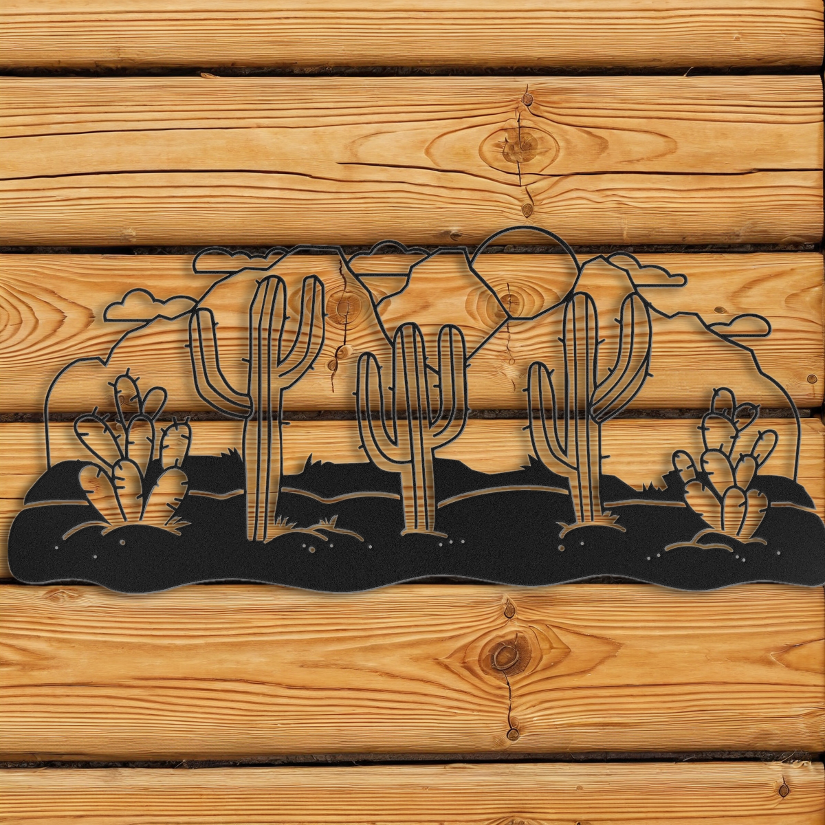 Warm Desert Scene Wall Art