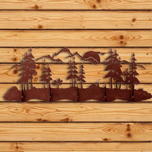 CH-5508 Mountain Scenic Five Hook