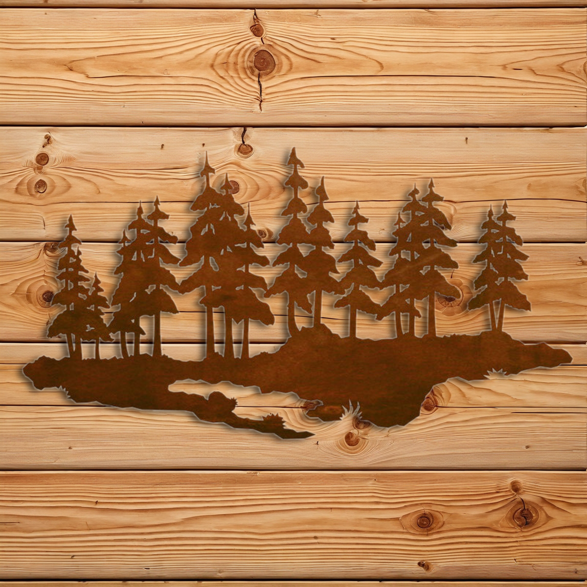 WA-3051 Pine Forest 20" Wall Art