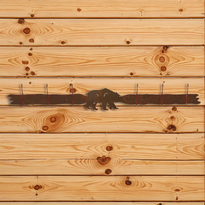 CH-5604 Brown Bear Six Hook