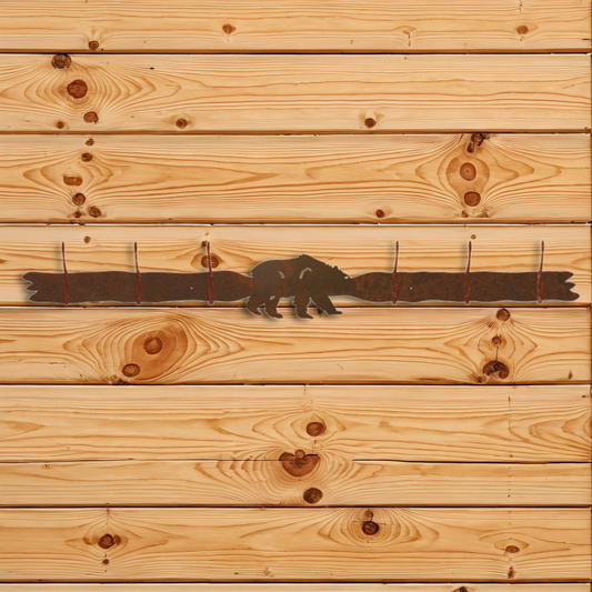 CH-5604 Brown Bear Six Hook